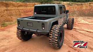 Jeep Gladiator on tons and bobbed bed