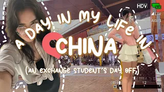 day in my life in China 🇨🇳 studying, nails, & life on the Mainland as an exchange student!