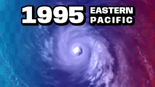 1995 Pacific Hurricane Season Animation