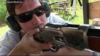 Shooting the Uberti 1873 44-40 lever action Winchester to 300 meters