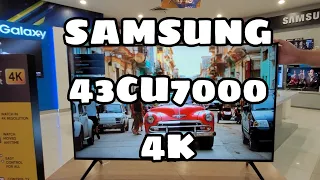 SMART TV 43 INC TERBARU ‼️ 2023  || 43CU7000 SAMSUNG UHD 4K