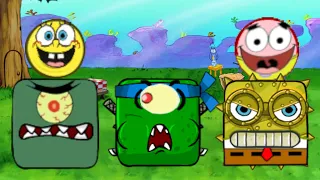 RED BALL 4: SPONGEBOB BALL ANIMATED | ALL BOSSES + ALL CUTSCENES VOLUME 1,2,3