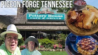 The Old Mill District Pottery House Café & Grill Review / What's New / Candy Kitchen  Pigeon forge