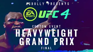 EA UFC 4 - Custom Tournament - Heavyweight Grand Prix: Finals (CPU vs CPU)
