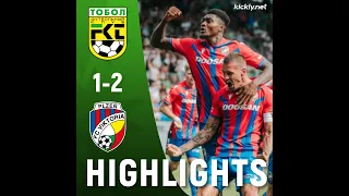 TOBOL 1-2 VIKTORIA PLZEN EXTENDED HIGHLIGHTS | 24/08/2023