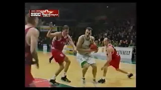 2000 BC Zalgiris (Kaunas) - CSKA (Moscow) 84-76 Men Basketball EuroLeague, 2nd group stage, review