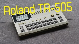 ROLAND RHYTHM-COMPOSER TR-505 - [direct high quality sound]