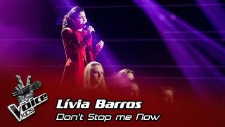 Lívia Barros - "Don't Stop me Now" | 3.ª Gala | The Voice Kids