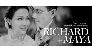 Richard and Maya: Be Careful With My Heart Wedding