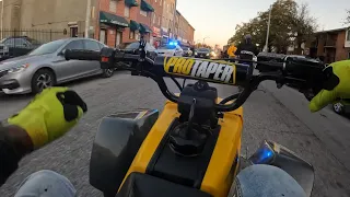 BALTIMORE BIKELIFE FIRST DAY OUT ON MY BANSHEE!
