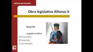 umh1193sp Bloque 2.2.4 Obra legislativa Alfonso X El Sabio