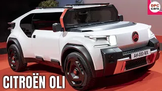 New CITROEN OLI 2022 electric concept exterior & interior