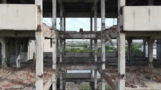 Заброшенный завод  Темиртау