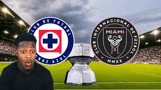 🇬🇧BRIT REACTS TO - Cruz Azul vs. Inter Miami CF (HE DID IT😱🐐) League Cup!!!