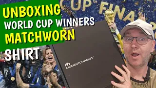 MATCHWORN SHIRT #6 | UNBOXING a WORLD CUP WINNERS Matchworn shirt!