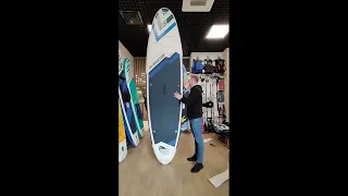 Распаковка SUP доска Gladiator WIND 10,7 (под парус)