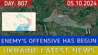 Enemy began an assault on the border | Military summary Ukraine war map latest news update today