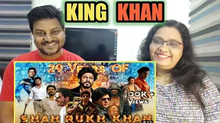 29 YEARS OF SHAH RUKH KHAN | Shahrukh Khan mashup reaction |  SRK SQUAD | SHAHRUKH KHAN | Reaction