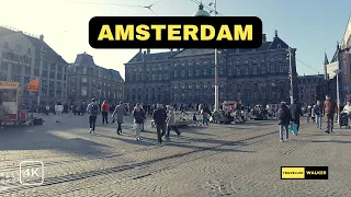 Amsterdam, Netherlands 🇳🇱 | Amsterdam Walking Tour 2024 | 4K, HDR | Netherlands