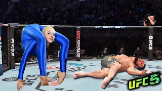 Khabib Nurmagomedov vs. Liquid Lady (EA sports UFC 5)