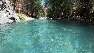 Water holes of east fork San Gabriel river/bridge to nowhere. Azusa, California. 🇺🇸