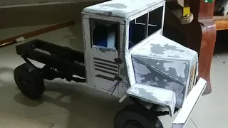 Army truck full making video