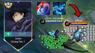 NEW META JULIAN CRITICAL BUILD IS SO BROKEN!! JULIAN BUFF IS HERE!! (must try) - MLBB