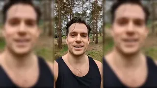 Henry Cavill Morning Cardio