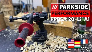 PARKSIDE PERFORMANCE PPBSA 20-Li A1 Cordless drill screwdriver 150Nm / Brutal torque 💪💪💪