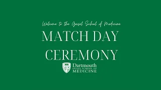 Geisel School of Medicine Match Day 2022