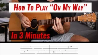 On My Way Easy Guitar Tutorial | Alan Walker | PUBG