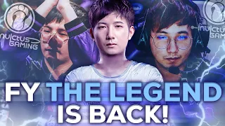 THE LEGEND RETURNS !! FY IS BACK TO PRO DOTA 2 !! (MOST ICONIC MOMENTS IN DOTA 2 HISTORY)