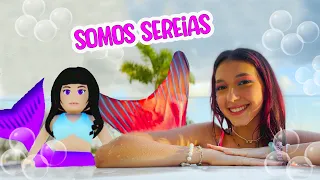 Roblox - VIREI A PEQUENA SEREIA ARIEL (H2O Mermaid Testing) | Luluca Games