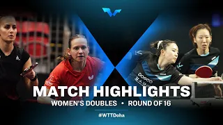 Hana Matelova/Barbora Balazova vs Yang Haeun/Jeon Jihee | WD | WTT Contender Doha 2022 (R16)