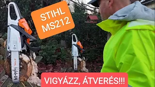 STIHL MS212... Lehúzás...