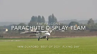 RAF Falcons Parachute Display Team - IWM Duxford 'Best of 2021' Flying Day