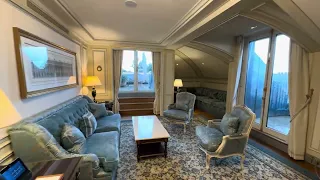 The Ritz Paris | Prestige Suite | Suite Mansart | room 606 | video room tour.