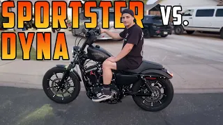 Is The Sportster or Dyna Better For Harley Wheelies?