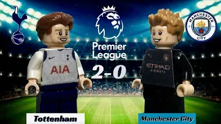 Tottenham 2-0 Manchester City | Highlights in LEGO