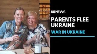 Parents' incredible escape from Ukrainian city of Kharkiv | ABC News