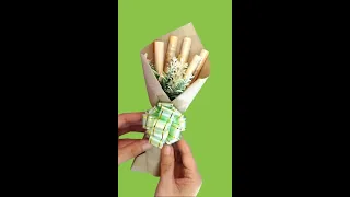 DIY Mini  Money Bouquet Easy and Simple #shorts