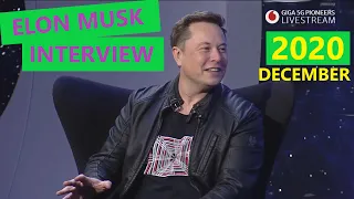 Elon Musk Interview | Axel Springer Award Event | December 2020