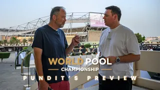 PUNDIT'S PREVIEW! with Karl Boyes & Jeremy Jones | 2024 World Pool Championship