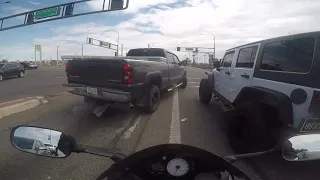 lane filtering causes motorcycle road rage