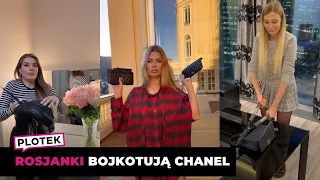 Rosyjskie influencerki niszczą produkty od Chanel