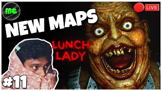 🔴LUNCH LADY- NEW MAPS Horror Gameplay Walkthrough 2K 60FPS | Manguni Gamer