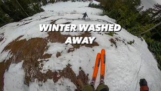 The Monsoon Washed All The Snow Away on Whistler Blackcomb : (