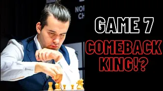 Ian Nepomniachtchi Comeback King!? World Chess Championship 2021   Game 7 Recap