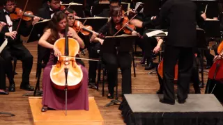 Elgar Cello Concerto, mov't 1, Sonja Myklebust