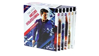 4K Ultra HD Blu-ray "Миссия невыполнима. Коллекция фильмов" [6 UHD BD, 4 BD + 30 карточек, 3 буклета